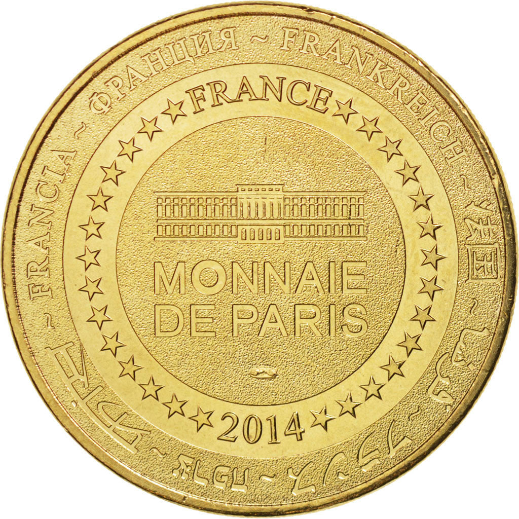 France, Token, Tourist Token, 63/ Archers - Château de Murol, 2014, Monnaie de