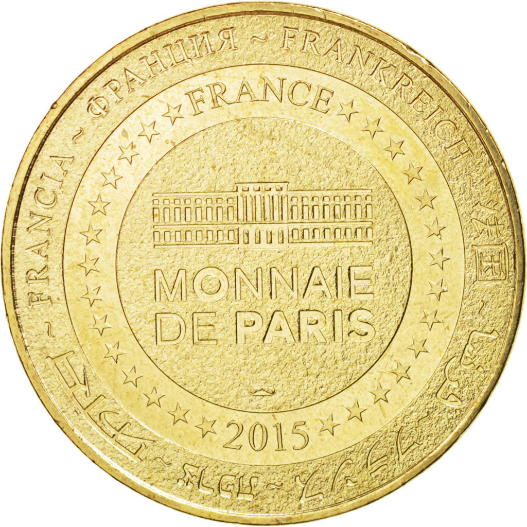 France, Token, Tourist Token, 63/ Château de Murol, 2015, Monnaie de Paris