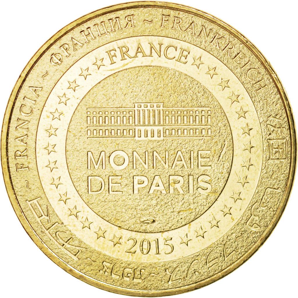 France, Jeton, Tourist Token, 63/ Chevaliers - Château de Murol, 2015, Monnaie