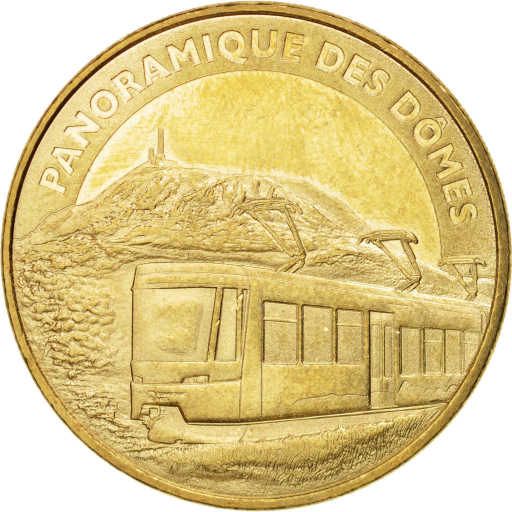 France, Token, Tourist Token, 63/ Panoramique des Dômes, 2012, Monnaie de