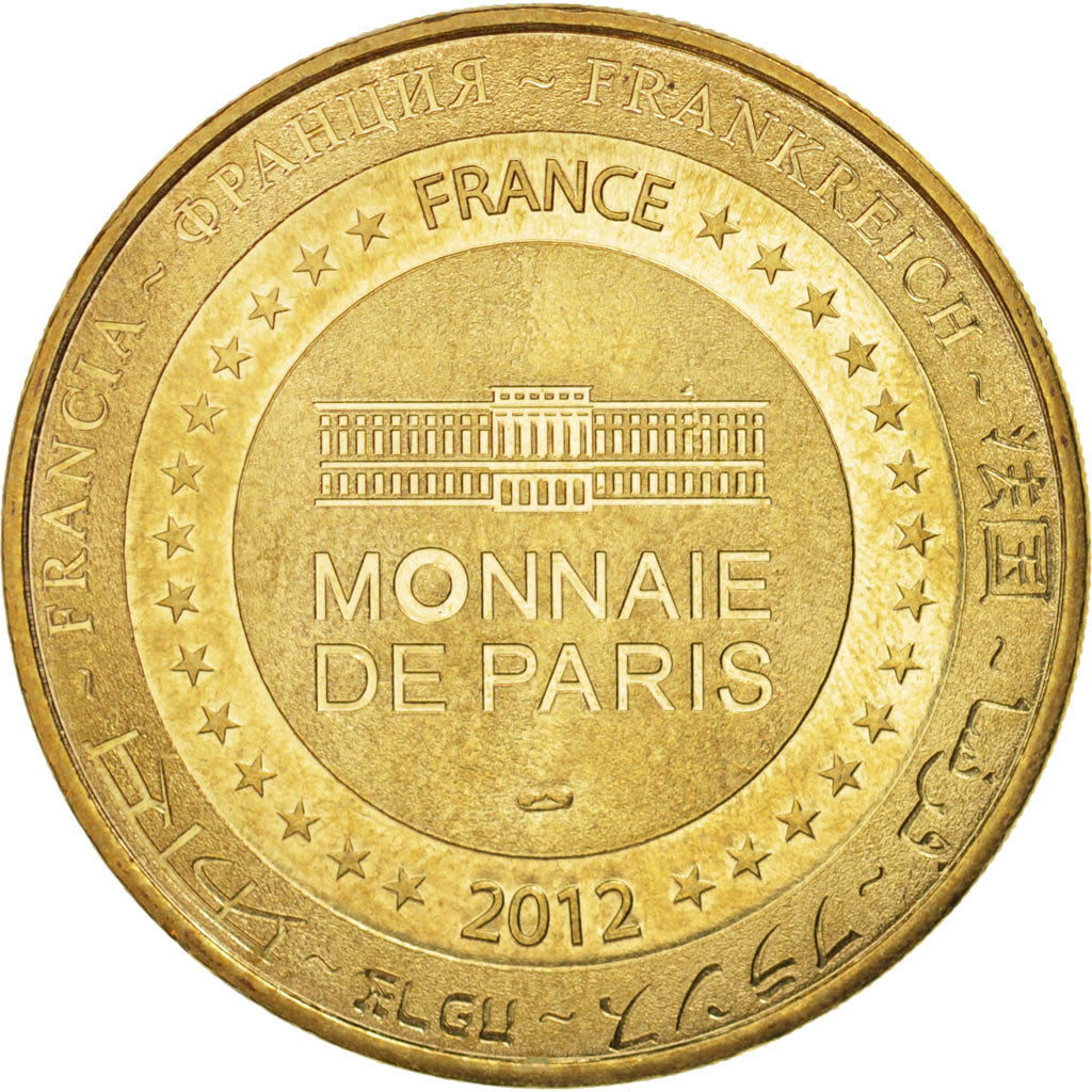 France, Token, Tourist Token, 63/ Panoramique des Dômes, 2012, Monnaie de