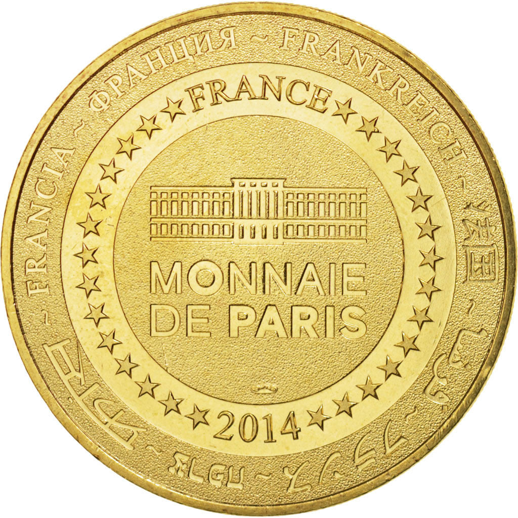 France, Token, Tourist Token, 63/ Panoramique des Dômes, 2014, Monnaie de