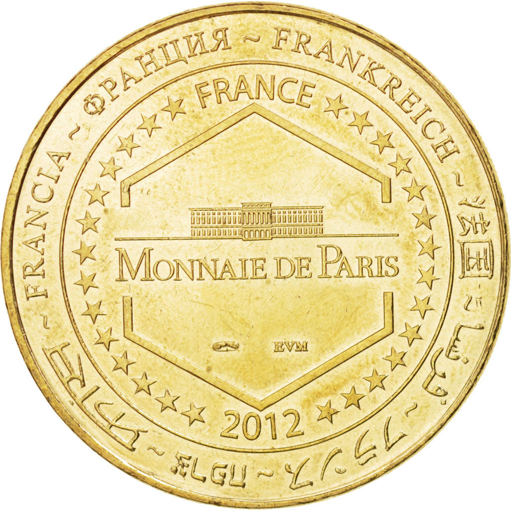 France, Token, Tourist Token, 63/ Eglise Romane - Orcival, 2012, Monnaie de