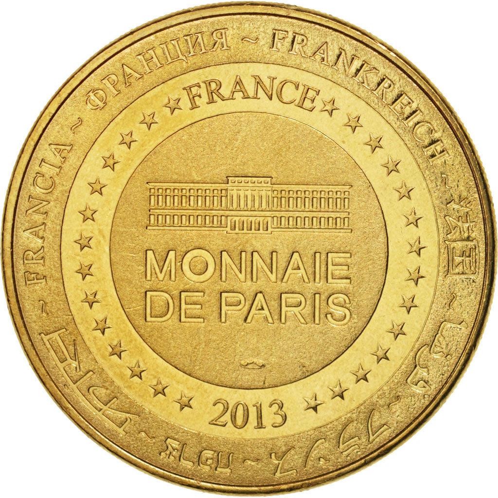 Frankreich, Token, Tourist Token, 63/ Vulcania - Volcan en coupe, 2013, Monnaie