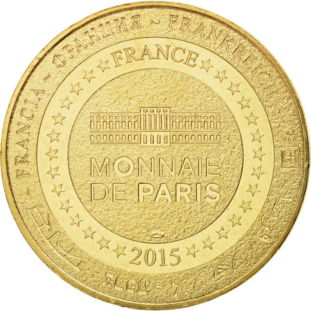 Francia, Token, Tourist Token, 63/ Vulcania - Volcan en coupe, 2015, Monnaie de