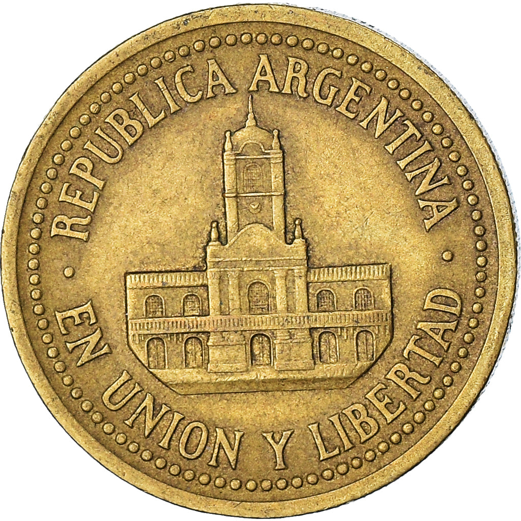 Moeda, Argentina, 25 Centavos, 1992