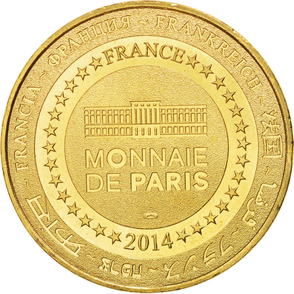 France, Token, Tourist Token, 67/ Cathédrale de Strasbourg, 2014, Monnaie de