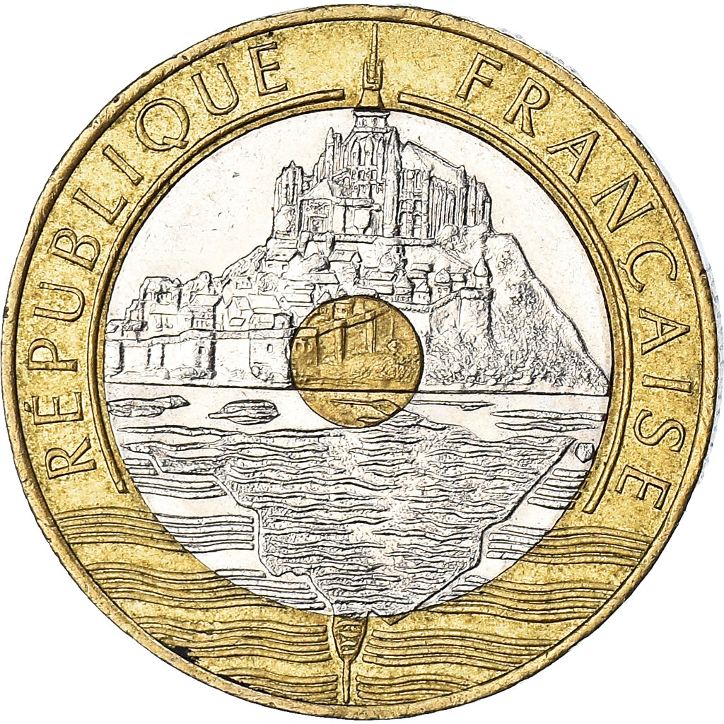 Moneda, Francia, 20 Francs, 1992
