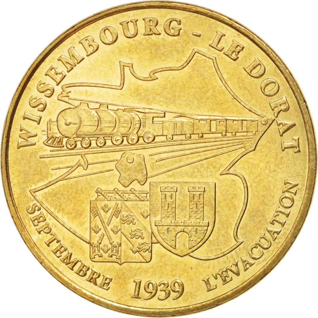 France, Token, Tourist Token, 67/ Wissembourg - Le Dorat - Evacuation 1939