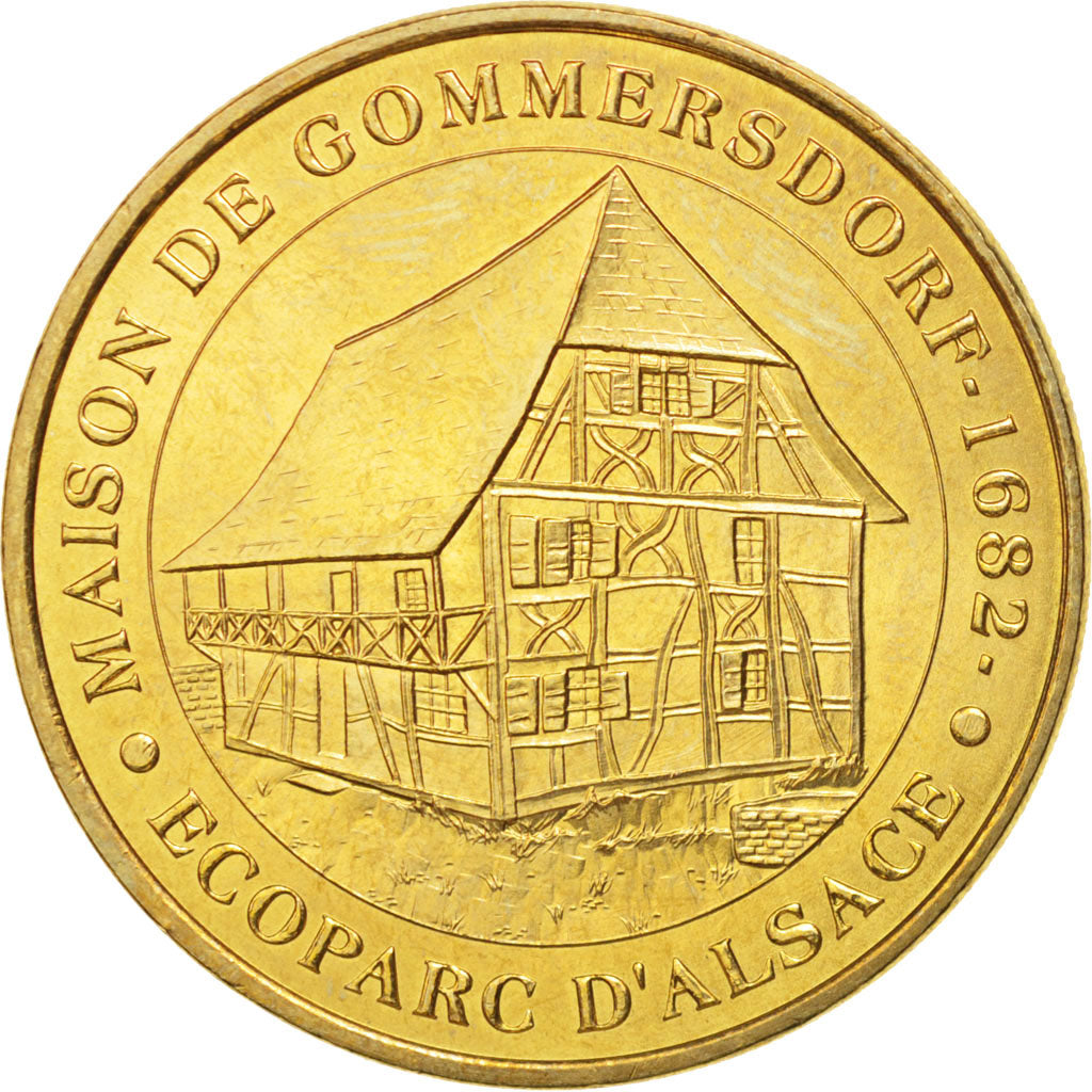 France, Token, Tourist Token, 68/ Maison de Gommersdorf, 2010, Monnaie de Paris