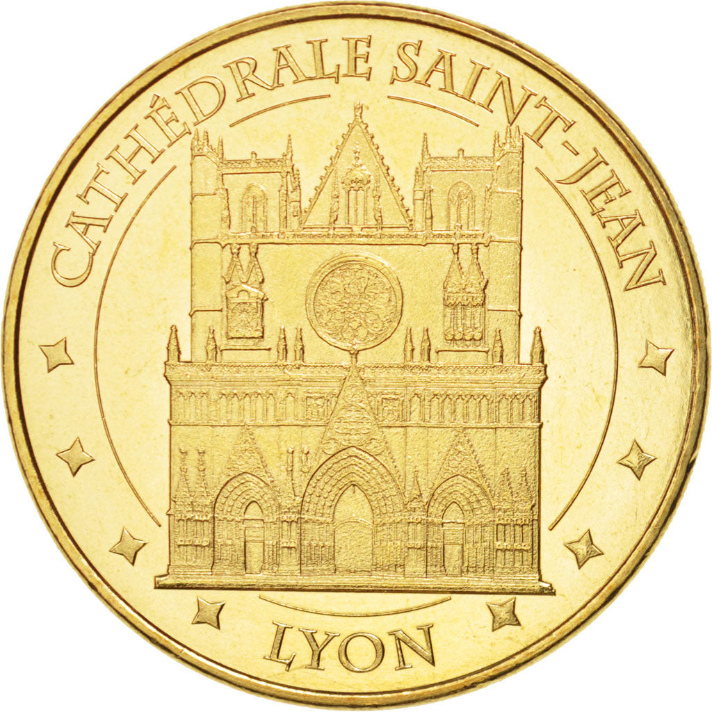 Francja, Token, Żeton turystyczny, 69/ Cathédrale Saint-Jean - Lyon, 2014