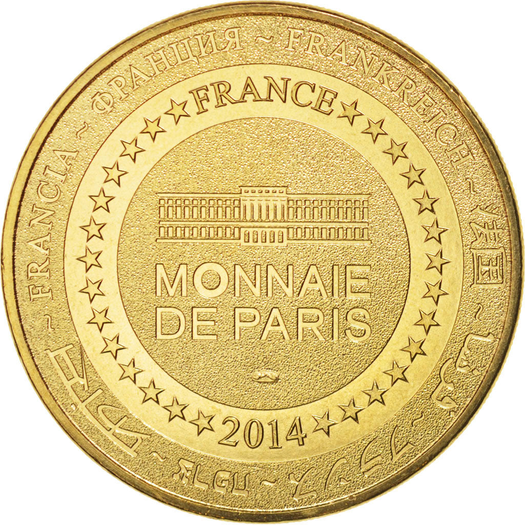 Francja, Token, Żeton turystyczny, 69/ Cathédrale Saint-Jean - Lyon, 2014