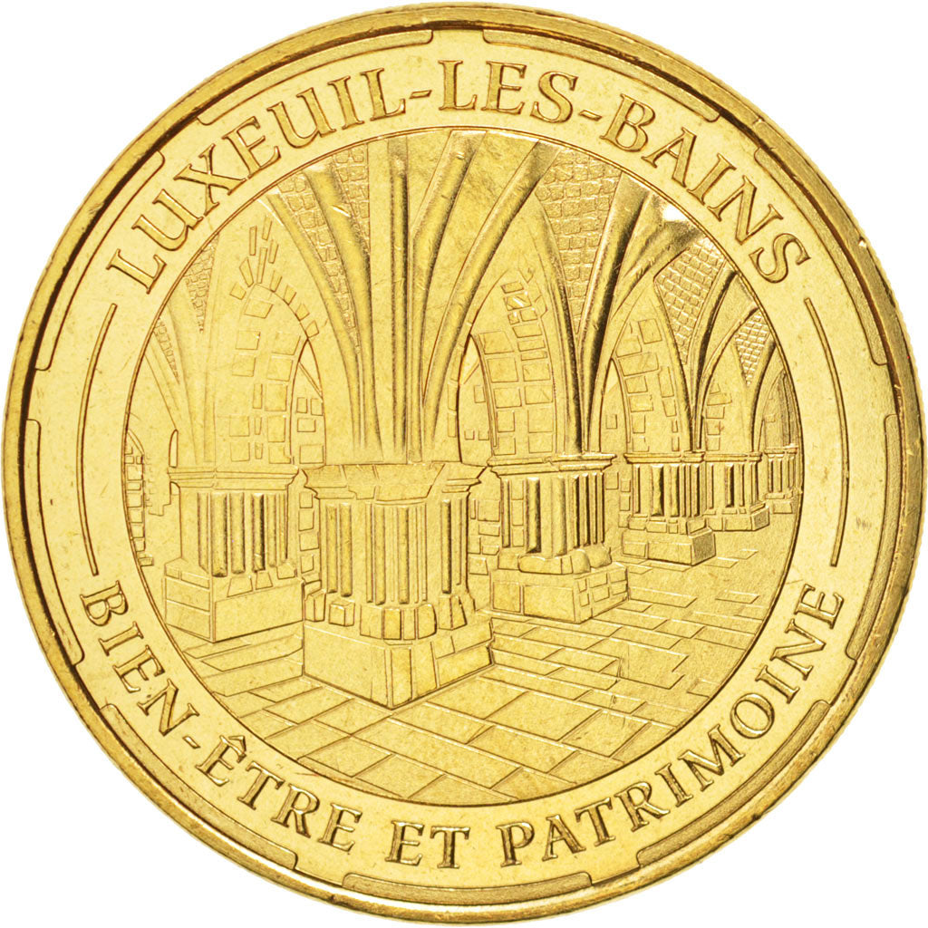 France, Token, Tourist Token, 70/ Luxeuil-les-Bains - Patrimoine, 2014, Monnaie