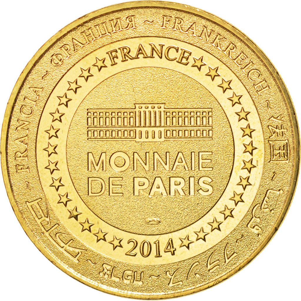 France, Token, Tourist Token, 70/ Luxeuil-les-Bains - Patrimoine, 2014, Monnaie