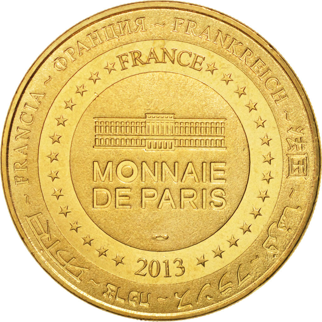 France, Jeton, Tourist Token, 71/ Musée Rolin - Autun, 2013, Monnaie de Paris