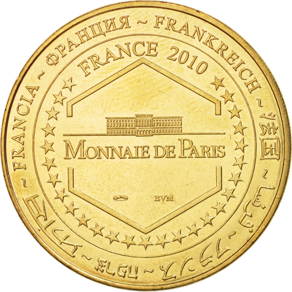 France, Jeton, Tourist Token, 71/ Autun - Temple de Janus, 2010, Monnaie de