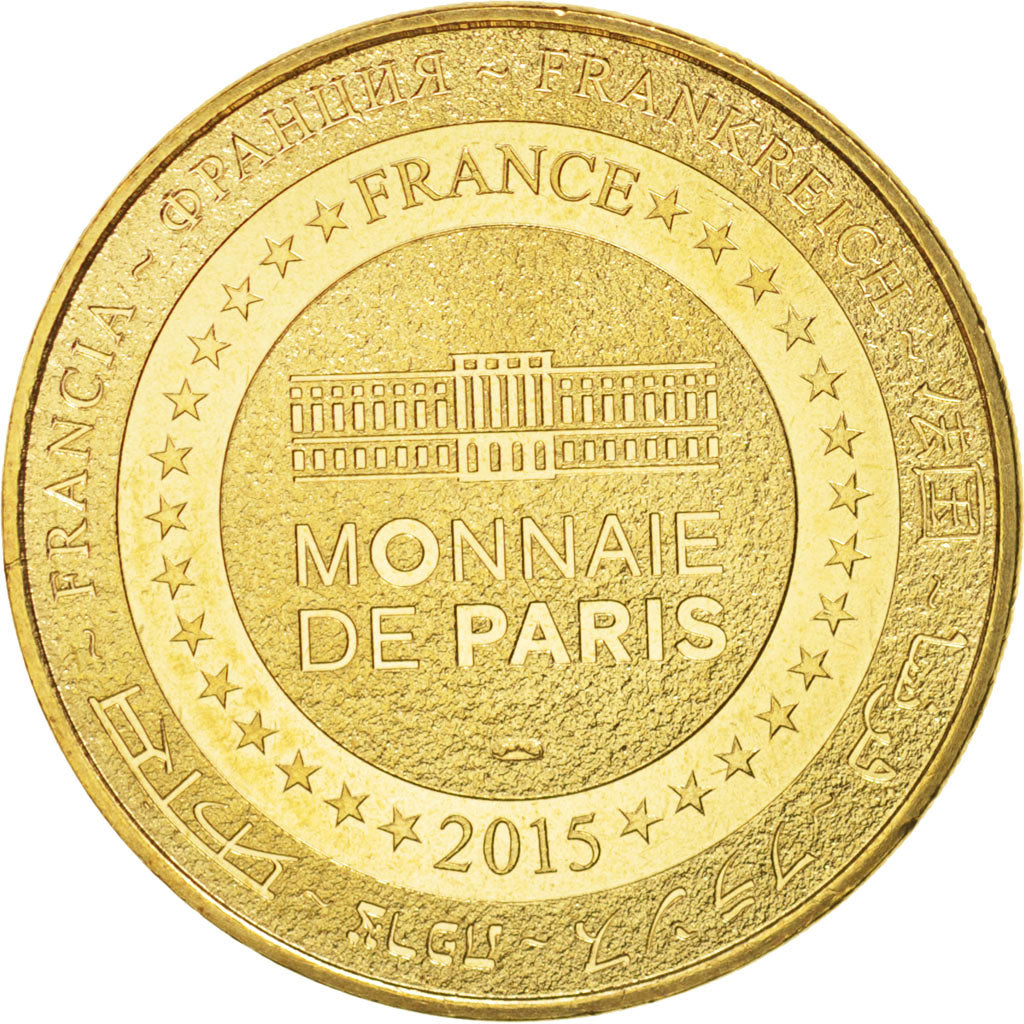 France, Token, Tourist Token, 71/ Bibracte - Biche, 2015, Monnaie de Paris