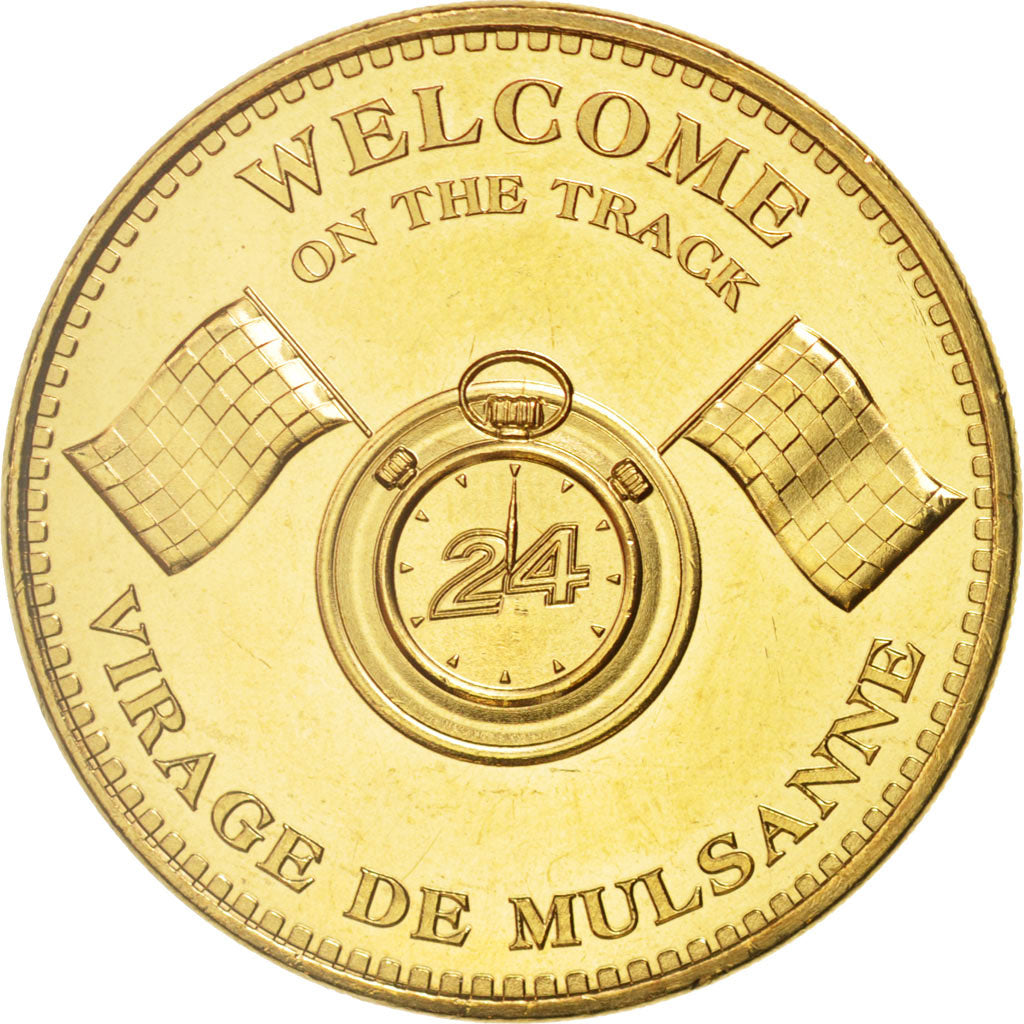 France, Jeton, Tourist Token, 72/ Virage de Mulsanne - 24H du Mans, 2013