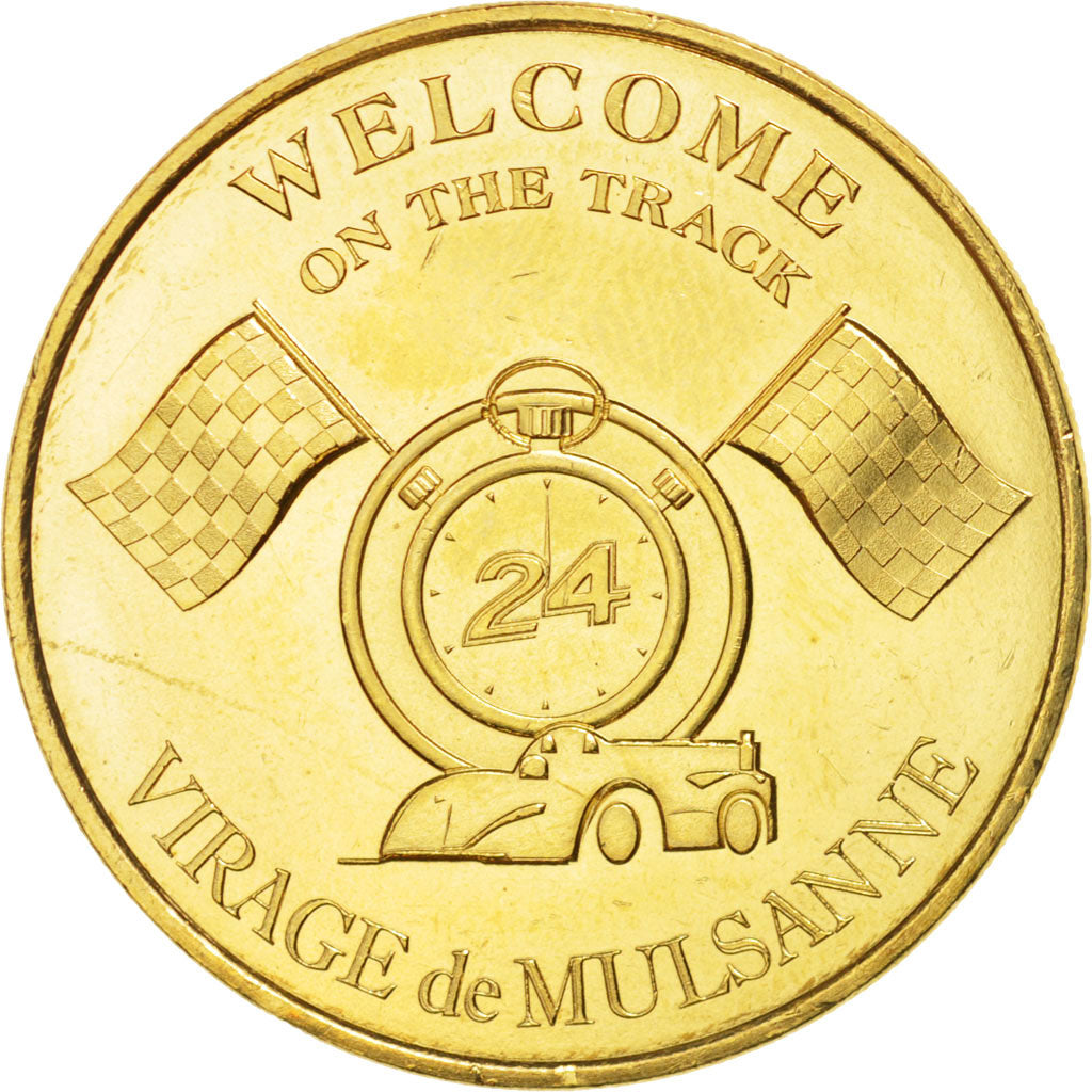France, Jeton, Tourist Token, 72/ Virage de Mulsanne - 24H du Mans, 2014