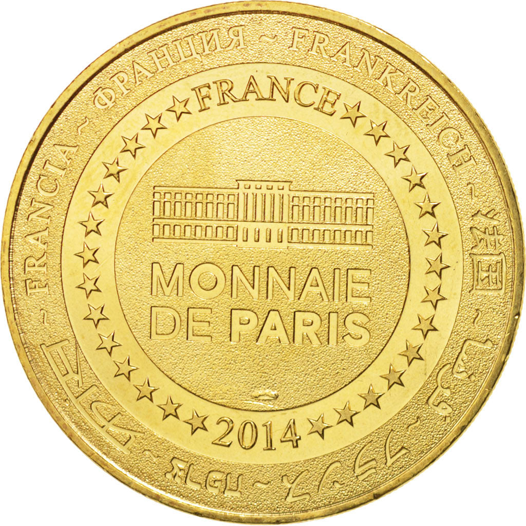 France, Jeton, Tourist Token, 72/ Virage de Mulsanne - 24H du Mans, 2014