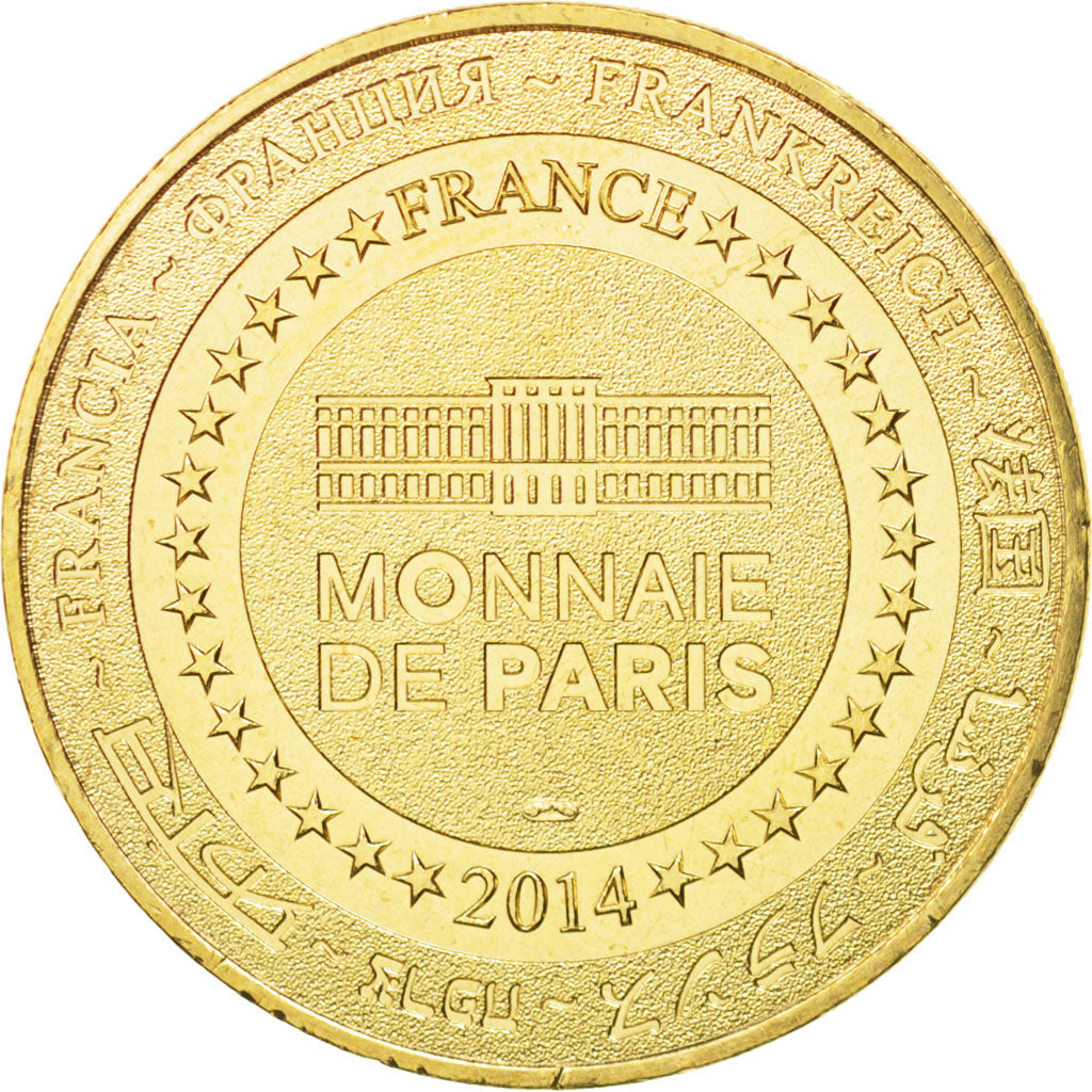 France, Token, Tourist Token, 74/ Aiguille du Midi - Chamonix, 2014, Monnaie de
