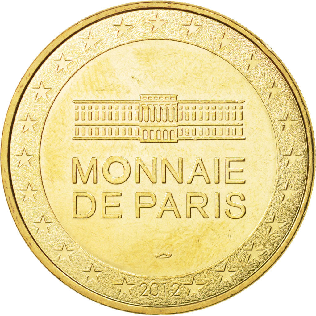 France, Token, Tourist Token, 75/ Paris - Collège des Bernardins, 2012, Monnaie