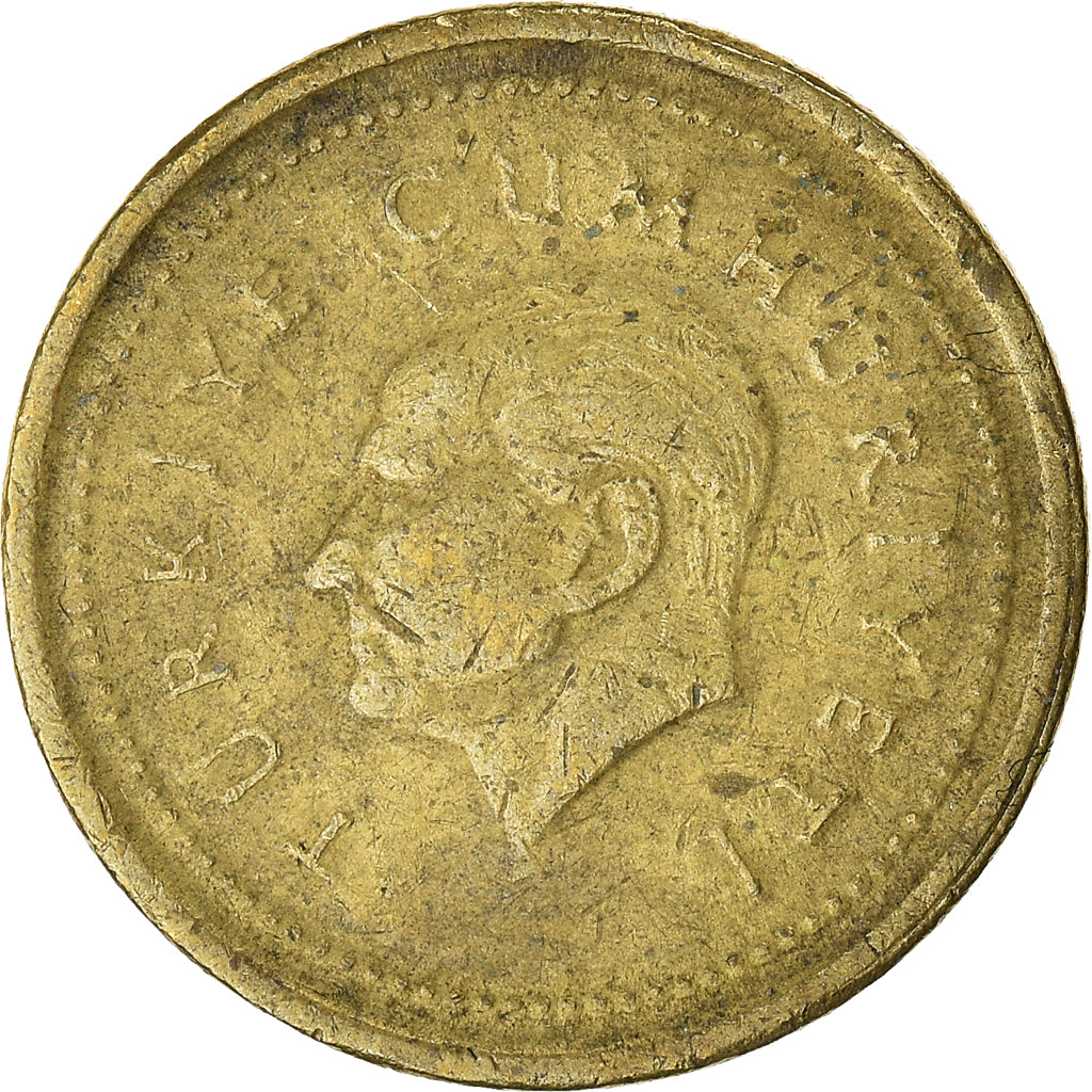 Moeda, Turquia, 5000 Lira, 1997