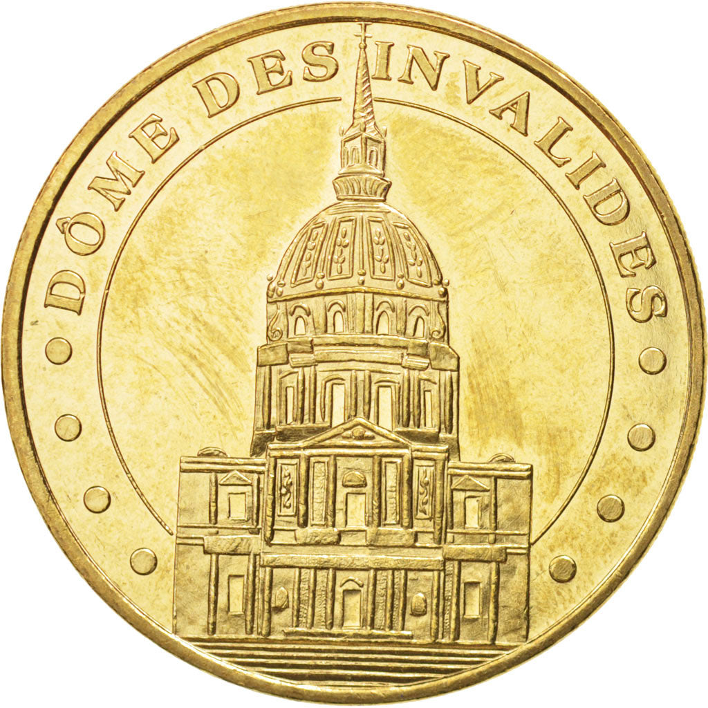 Francia, Token, Tourist Token, 75/ Paris - Dôme des Invalides, 2012, Monnaie de