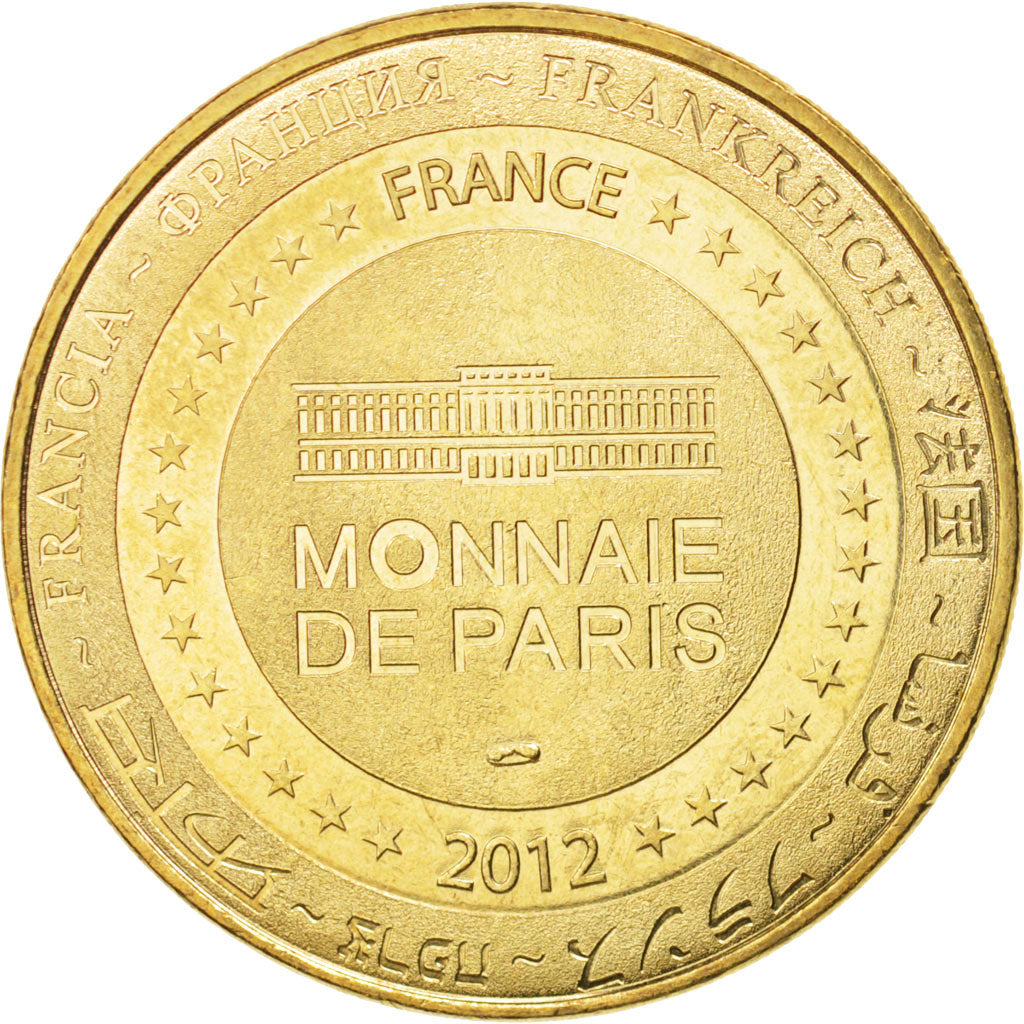 Francia, Token, Tourist Token, 75/ Paris - Dôme des Invalides, 2012, Monnaie de