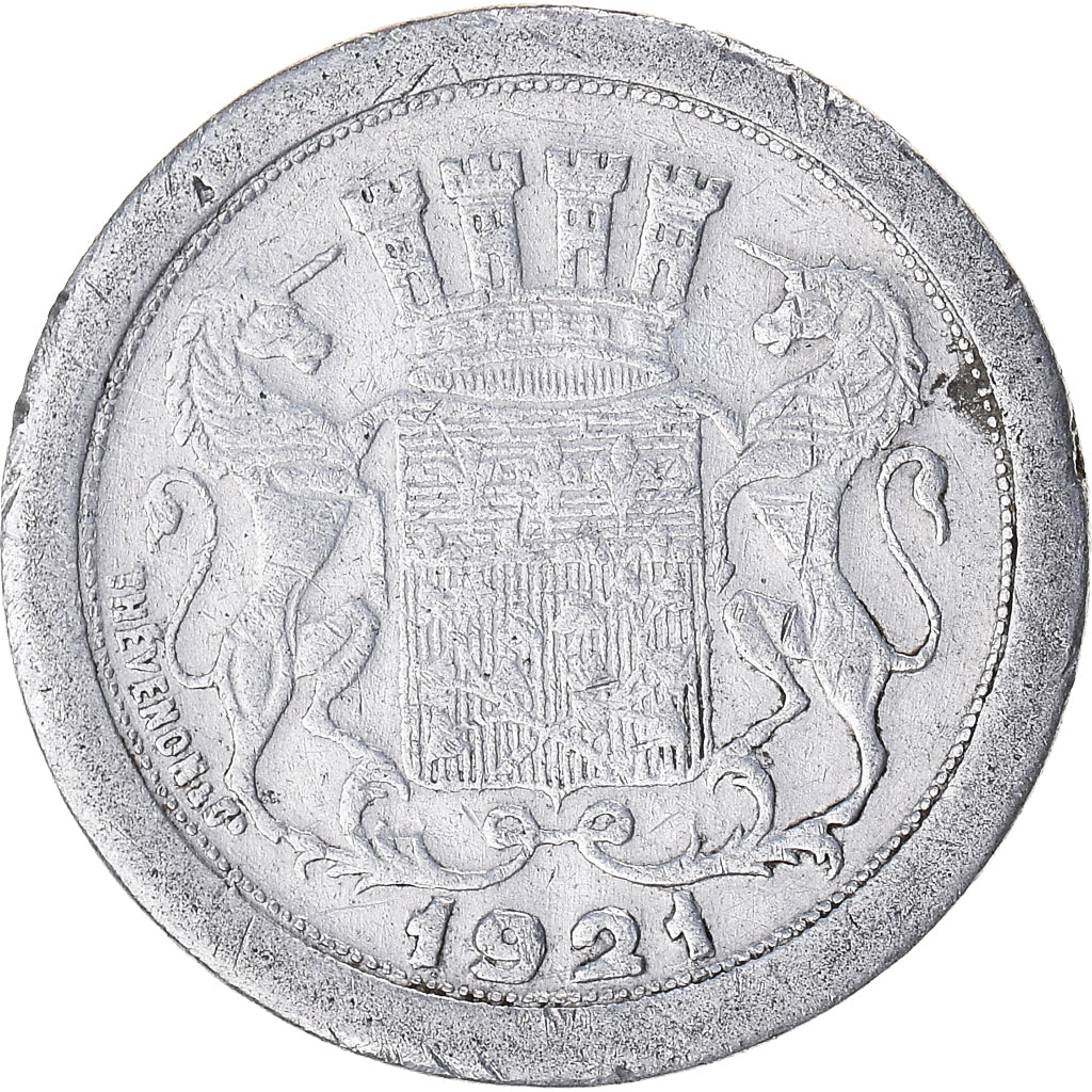 Coin, France, 5 Centimes, 1921