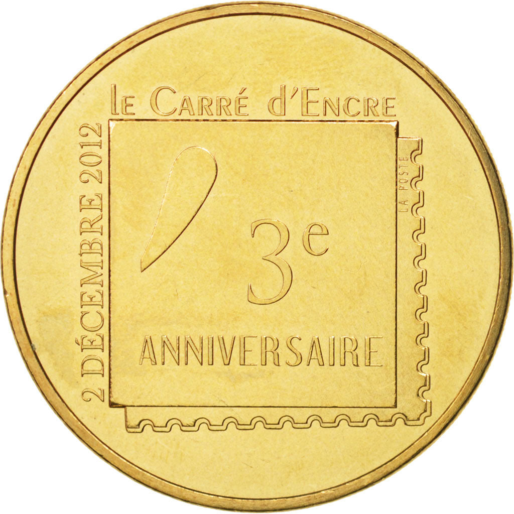 France, Token, Tourist Token, 75/ Paris - Le Carré d'encre, 2013, Monnaie de