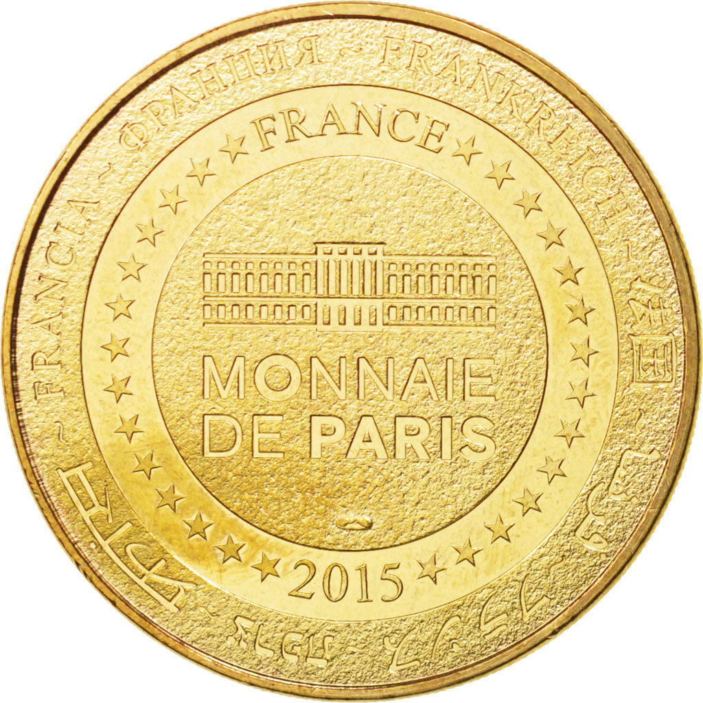 France, Token, Tourist Token, 75/ Paris - Musée Grévin - Colonne, 2015