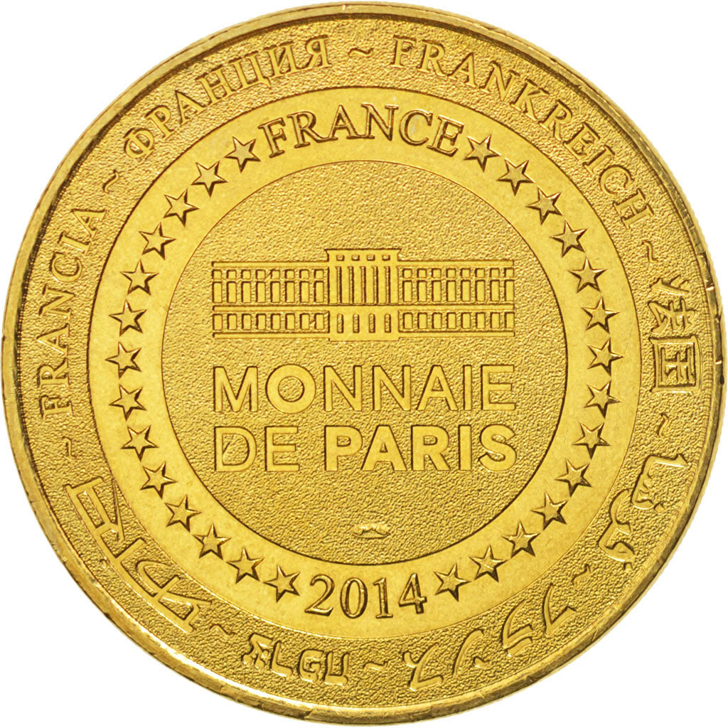 France, Token, Tourist Token, 75/ Paris - Lieu du Design - Tramway, 2014