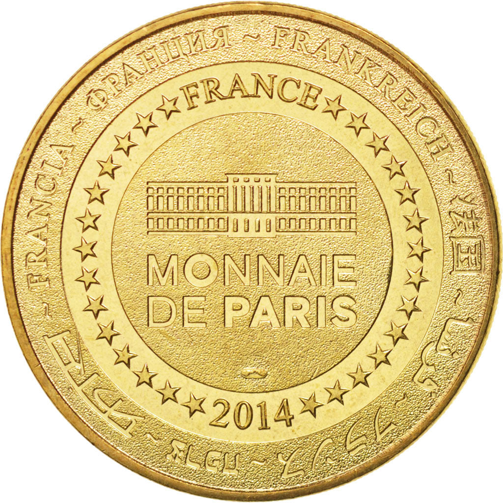 Francja, Token, Żeton turystyczny, 75/ Paris - Parc Zoologique, 2014, Monnaie