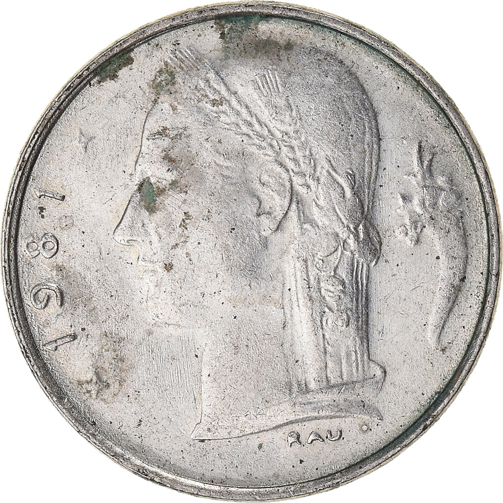 Moneta, Belgia, Franc, 1981