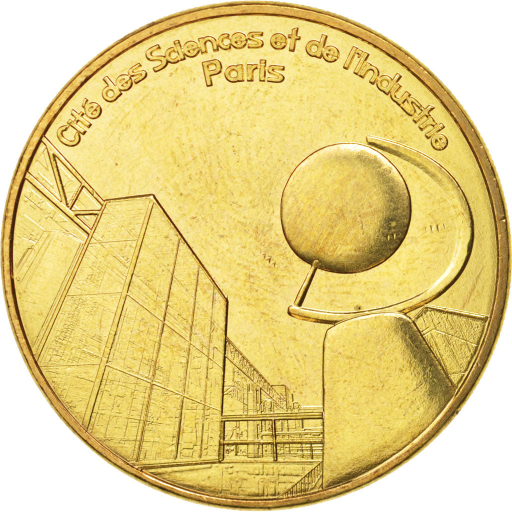 France, Token, Tourist Token, 75/ Paris - Pavillon - Cité des Sciences, 2015