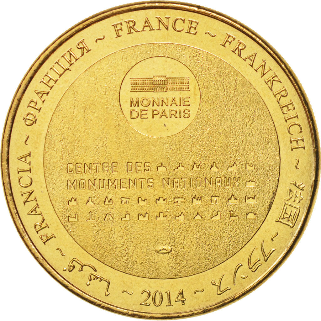 France, Token, Tourist Token, 77/ Château de Champs-sur-Marne, 2014, Monnaie de