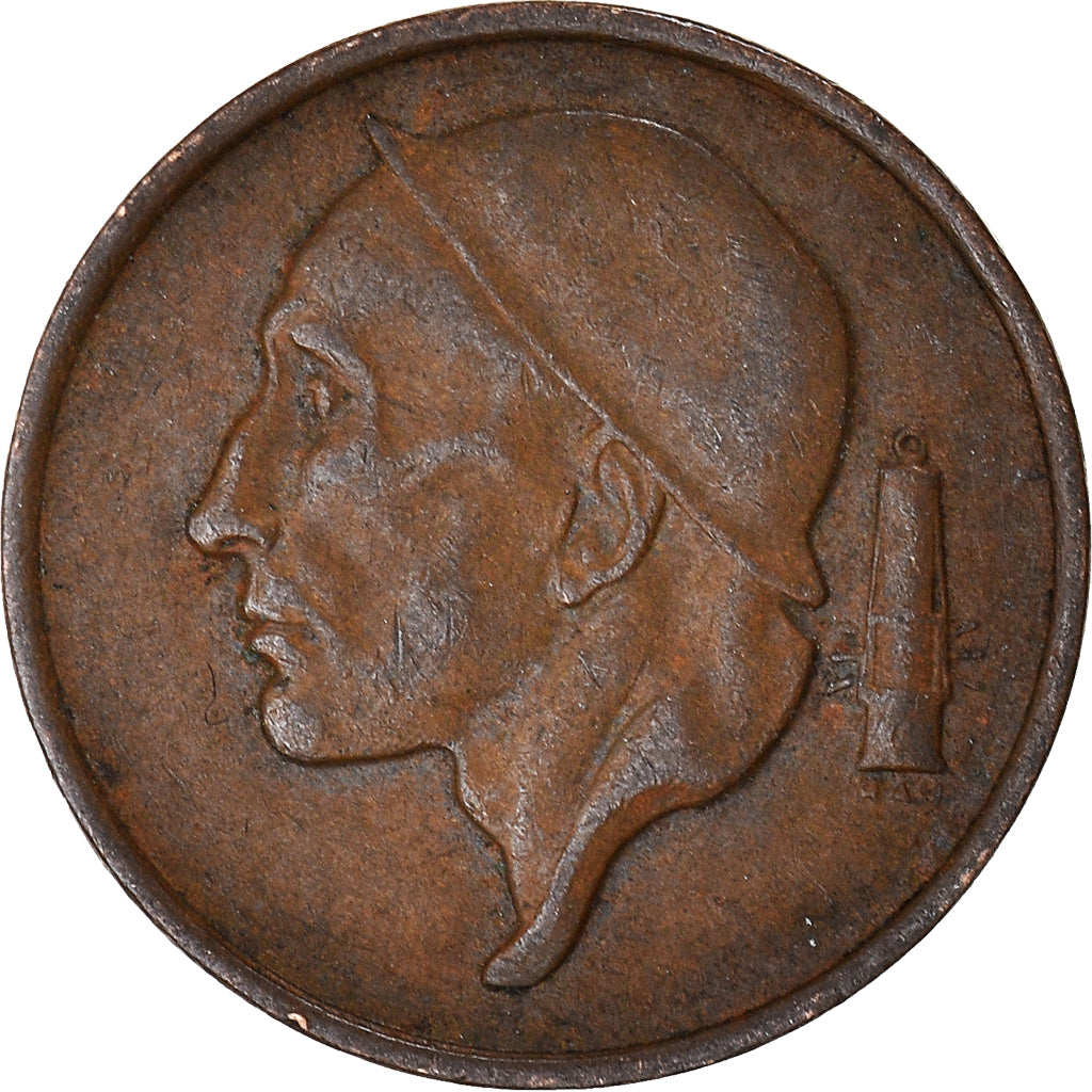 Moneda, Bélgica, 50 Centimes, 1962