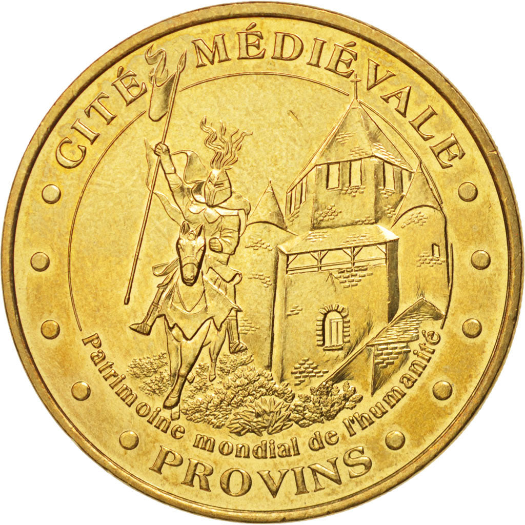France, Token, Tourist Token, 77/ Cité Médiévale - Provins, 2010, Monnaie de