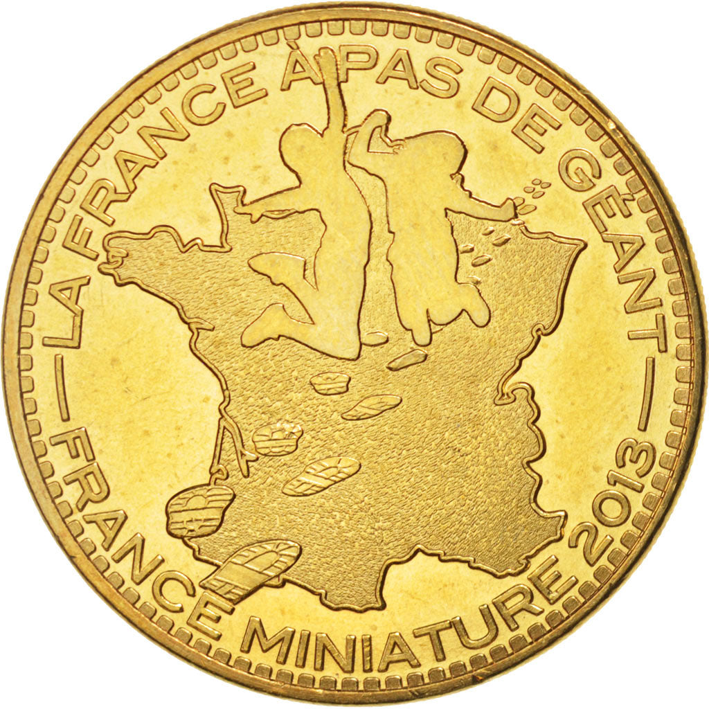 Frankrijk, Token, Tourist Token, 78/ France Miniature - Elancourt, 2013, Monnaie