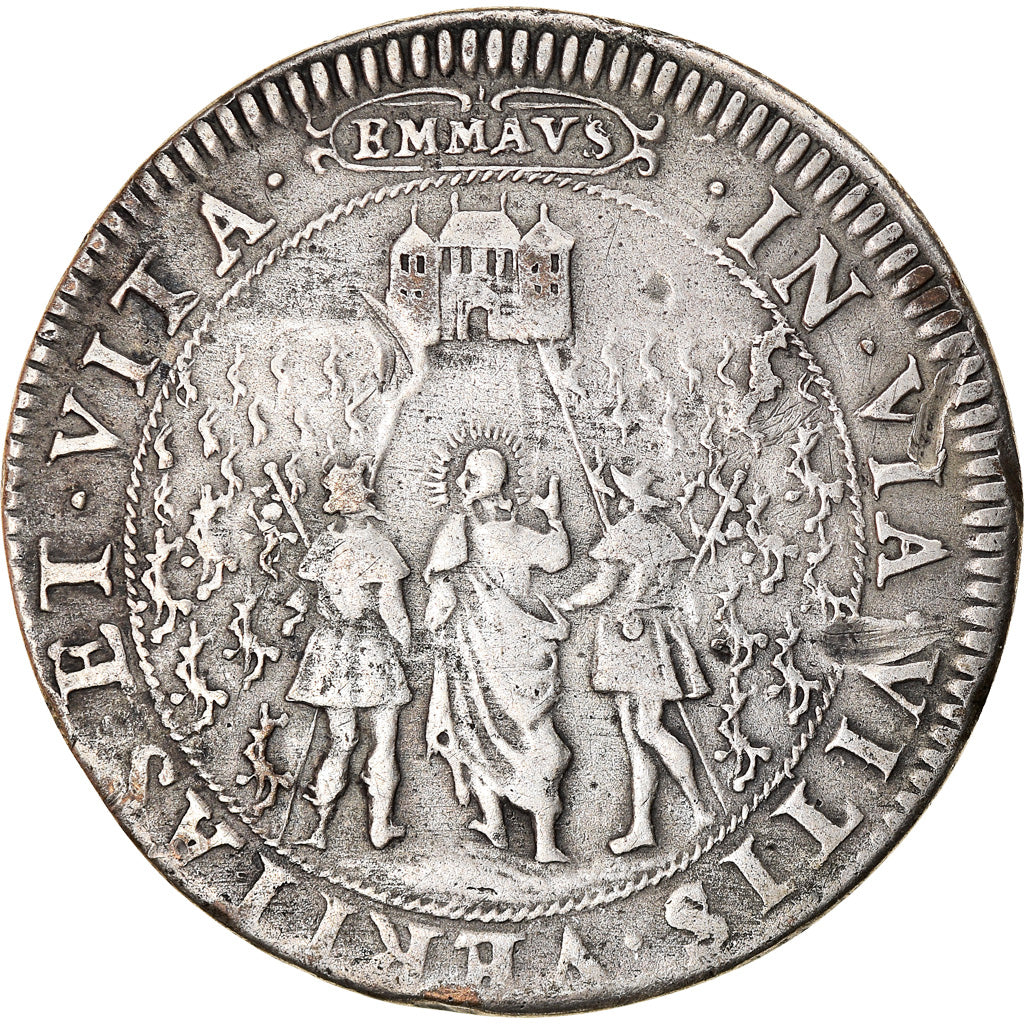 Frankreich, Token, Louis XIV, Corporations, History, 1650, SS+, Copper Plated