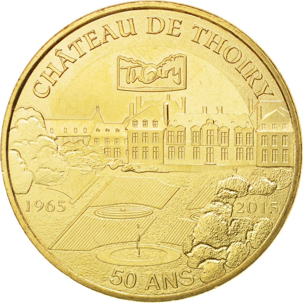 Francia, Token, Tourist Token, 78/ Château de Thoiry, 2015, Monnaie de Paris