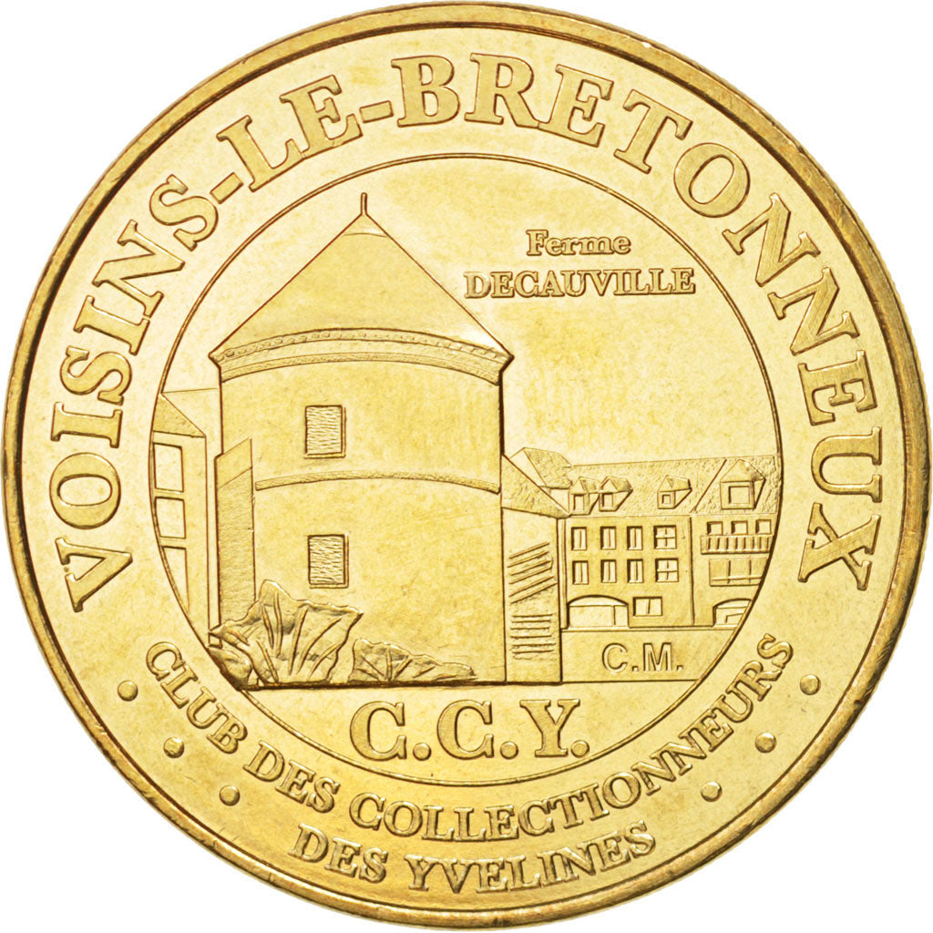Frankreich, Token, Tourist Token, 78/ Voisins-le-Bretonneux, 2010, Monnaie de