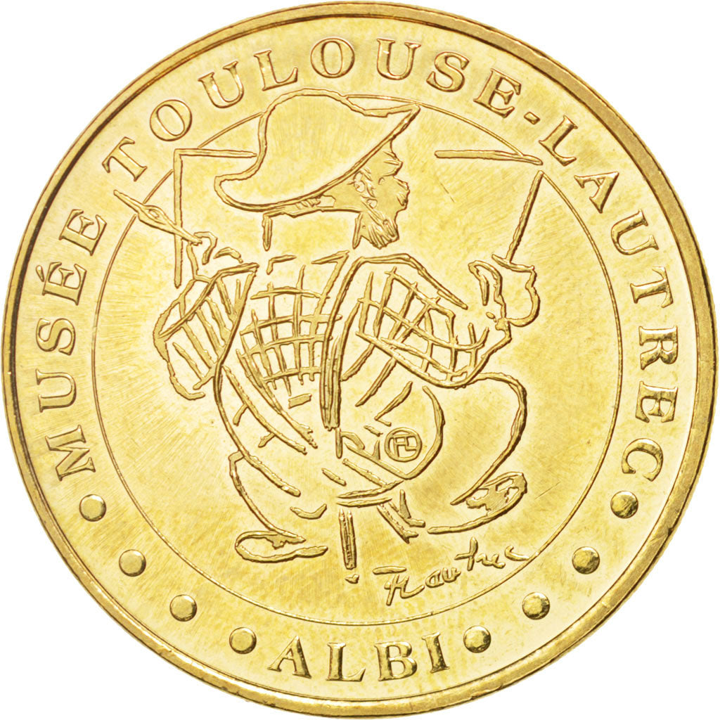 Francja, Token, Żeton turystyczny, 81/ Musée Toulouse-Lautrec - Albi, 2011