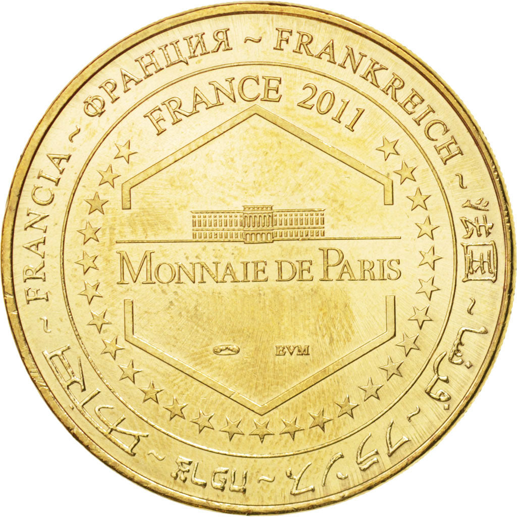 Francja, Token, Żeton turystyczny, 81/ Musée Toulouse-Lautrec - Albi, 2011