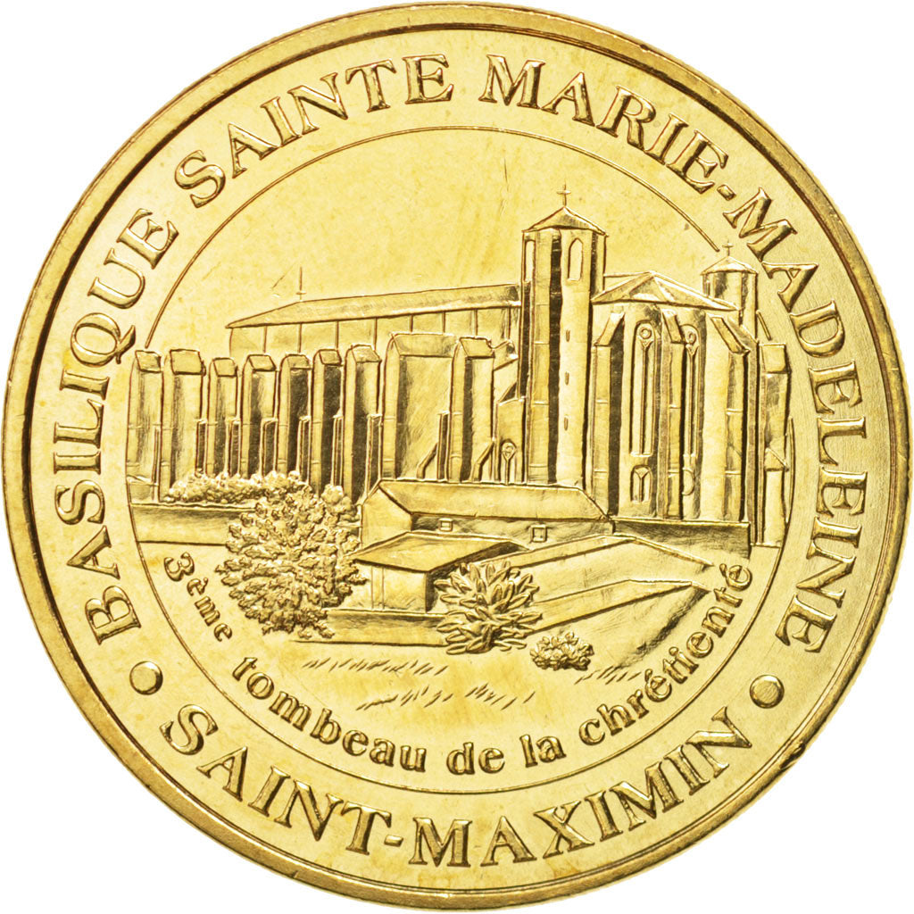France, Token, Tourist Token, 83/ Basilique - Saint-Maximin, 2011, Monnaie de