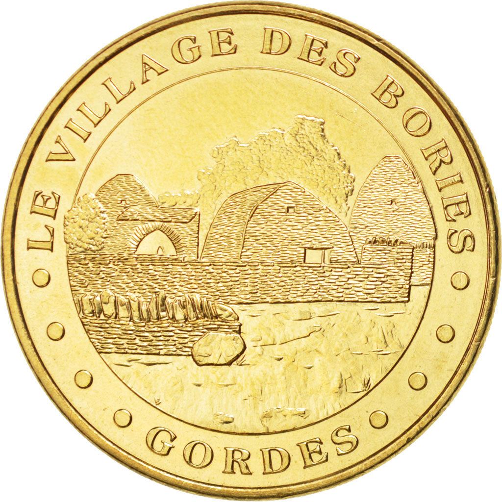 France, Jeton, Tourist Token, 84/ Village des Bories - Gordes, 2014, Monnaie de