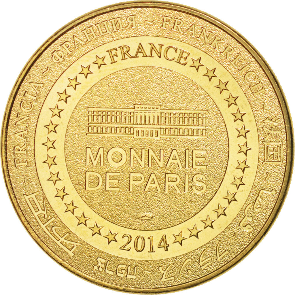 France, Jeton, Tourist Token, 84/ Village des Bories - Gordes, 2014, Monnaie de
