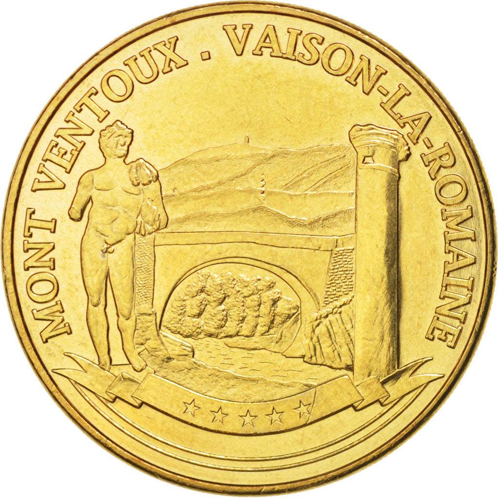 France, Jeton, Tourist Token, 84/ Mont-Ventoux - Vaison-la-Romaine, 2013