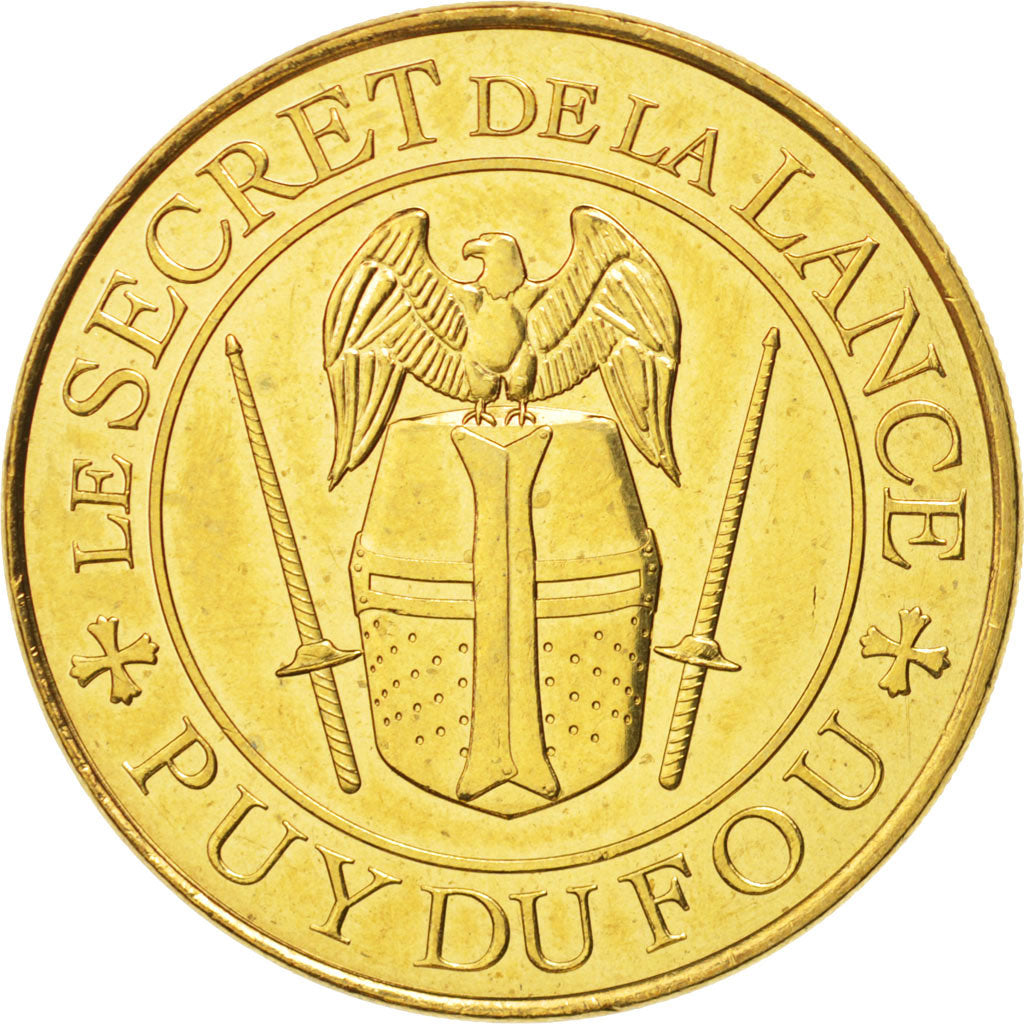 Frankreich, Token, Tourist Token, 85/ Secret de la Lance - Puy du Fou, 2014